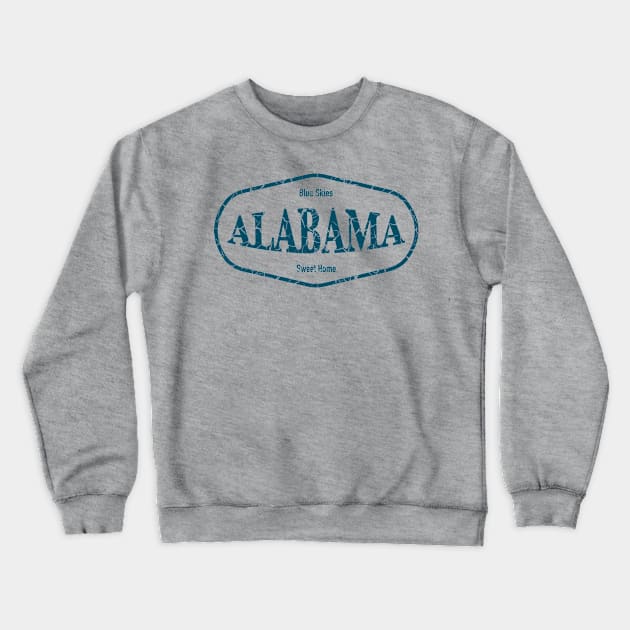 Alabama Crewneck Sweatshirt by Randomart